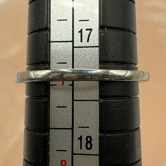 Sapphire Ring Avon RJ Graziano, Silver, Tested Stones, Pink & Clear - Picture 5 of 13